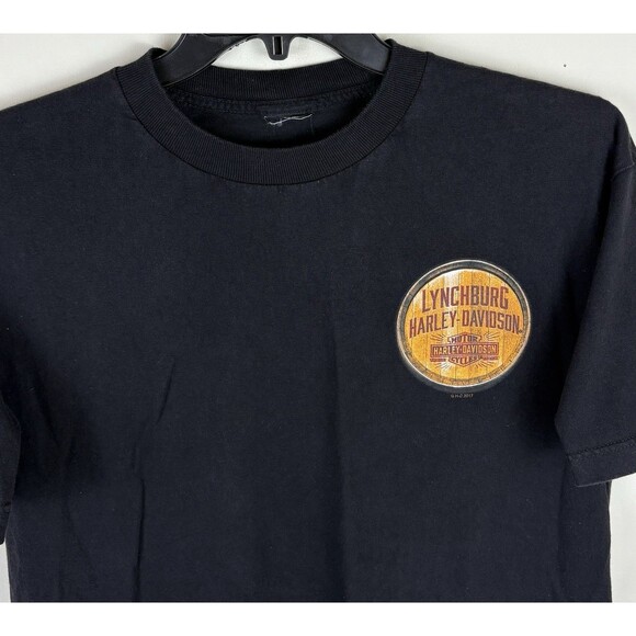 Y2K Harley Davidson Lynchville TN Graphic T-Shirt / Size Large - Picture 4 of 4